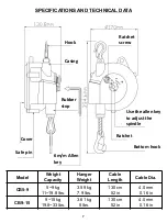 Предварительный просмотр 7 страницы Everwin CB3-5 Operation And Maintenance Manual