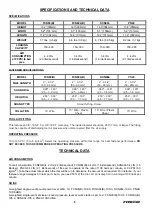 Preview for 6 page of Everwin FCN90 Operation And Maintenance Manual