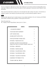 Preview for 2 page of Everwin SN65Q Operation And Maintenance Manual