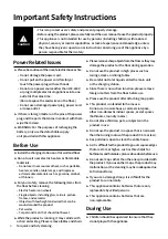 Preview for 4 page of Everybot THREE SPIN TS300 User Manual