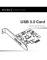 EVGA 100-U3-EU30-TR Quick Install Manual предпросмотр