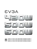 EVGA 100-W1-0600 Manual preview