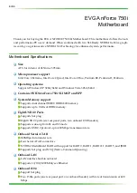 Preview for 8 page of EVGA 123-YW-E175-A1 - nForce 750i SLI FTW Motherboard User Manual