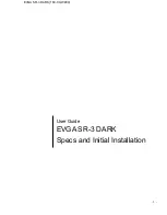 EVGA 160-CX-W999 Installation Instructions Manual предпросмотр