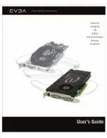 Preview for 1 page of EVGA 8800GTS - e-GeForce 640 MB PCIe Video Card User Manual