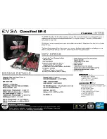 Предварительный просмотр 1 страницы EVGA Classified SR-X Specifications