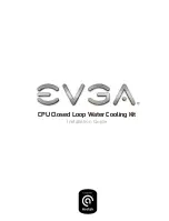 Preview for 1 page of EVGA CPU Closed Loop Water Cooling Kit Installation Manual