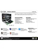 EVGA GeForce 8400 GS DDR3 Specifications предпросмотр