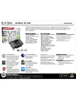 EVGA GeForce GT 640 Dual Slot Specifications предпросмотр