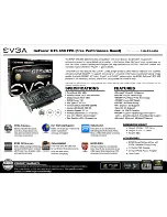 EVGA GeForce GTS 450 FPB Free Performance Boost Specification предпросмотр