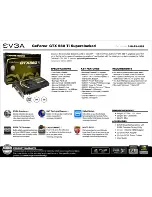 EVGA GeForce GTX 560 Ti Superclocked Specification preview