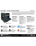 EVGA GeForce GTX 580 3072MB Specifications preview