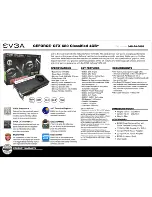 EVGA GeForce GTX 680 Classified Specification предпросмотр