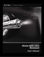 Предварительный просмотр 1 страницы EVGA NVIDIA nForce 650i Ultra User Manual