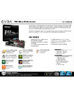 Предварительный просмотр 1 страницы EVGA P55 Micro V Specifications