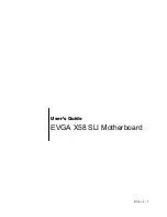 Предварительный просмотр 2 страницы EVGA RB-132-BL-E758-RX - X58 SLI - Recert User Manual