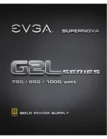 Предварительный просмотр 1 страницы EVGA SUPERNOVA G2L series User Manual