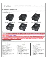 Предварительный просмотр 4 страницы EVGA SUPERNOVA G2L series User Manual