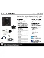 Preview for 1 page of EVGA UV Plus+ 39 Specifications