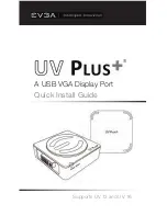 Preview for 1 page of EVGA UV Plus Quick Install Manual