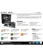 EVGA X58 SLI 3 Key Specs предпросмотр