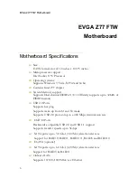 Предварительный просмотр 6 страницы EVGA Z77 FTW User Manual