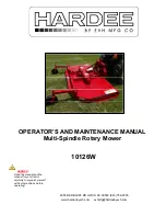 Evh 25135 Operator And  Maintenance Manual preview