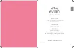 Preview for 3 page of evian (re) new User Manual