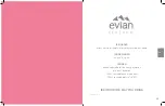 Предварительный просмотр 23 страницы evian (re) new User Manual