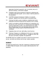 Preview for 4 page of Eviant 4.3 Portable Digital TV Instruction Manual