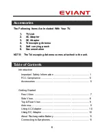 Preview for 7 page of Eviant 4.3 Portable Digital TV Instruction Manual