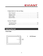 Preview for 8 page of Eviant 4.3 Portable Digital TV Instruction Manual