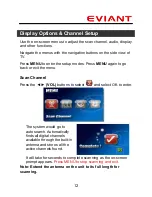 Preview for 13 page of Eviant 4.3 Portable Digital TV Instruction Manual