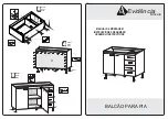 Предварительный просмотр 1 страницы Evidencia Moveis cz601 Assembly Lnstructions