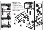 Предварительный просмотр 2 страницы Evidencia Moveis cz601 Assembly Lnstructions