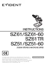 Preview for 1 page of Evident SZ51 Instructions Manual