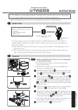 Preview for 1 page of Evident U-TV0.63XB Instructions