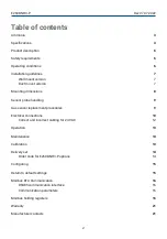 Preview for 2 page of Evikon PluraSens E2608-NH3-P User Manual