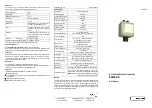 Evikon PluraSens E2608-NO User Manual preview