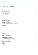 Preview for 2 page of Evikon PluraSens E2648-NH3-S User Manual