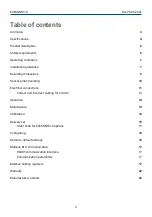 Preview for 2 page of Evikon PluraSens E2658-NH3-S User Manual