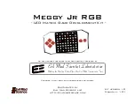 Предварительный просмотр 1 страницы Evil Mad Science Meggy Jr RGB Manual