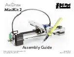 Evil Mad Scientist AxiDraw MiniKit 2 Assembly Manual preview