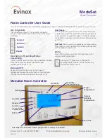 Предварительный просмотр 1 страницы Evinox ModuSat UA10 User Manual