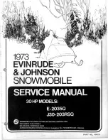 Preview for 1 page of Evinrude & Johnson E-2035Q 1973 Service Manual