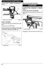 Предварительный просмотр 22 страницы Evinrude 30 HORSEPOWER MFE Operator'S Manual