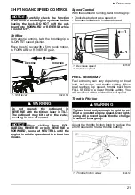 Предварительный просмотр 23 страницы Evinrude 30 HORSEPOWER MFE Operator'S Manual