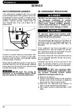 Предварительный просмотр 40 страницы Evinrude 30 HORSEPOWER MFE Operator'S Manual