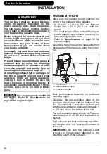 Предварительный просмотр 48 страницы Evinrude 30 HORSEPOWER MFE Operator'S Manual