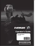 Preview for 1 page of Evinrude 55 HORSEPOWER MJRL Operator'S Manual